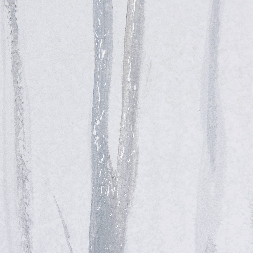 Mercana - A Winter Day in Forest II by Mercana Studio Hand Embellished Framed Art Print Matted under Glass - 14741 view 7