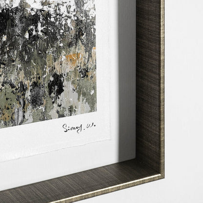 Mercana - Abandoned Grain Elevator I by Mercana Studio Hand Embellished Framed Art Print Matted under Glass - 13390 view 6