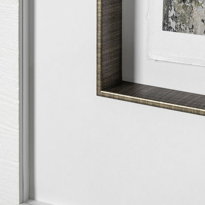 Mercana - Abandoned Grain Elevator II by Mercana Studio Hand Embelished Framed Art Print Matted under Glass - 13391 view 5