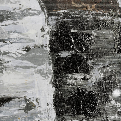 Mercana - Abandoned Grain Elevator II by Mercana Studio Hand Embelished Framed Art Print Matted under Glass - 13391 view 9