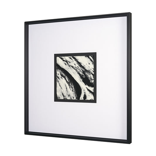 Mercana - Abstract Branches by Studio M a handmade Original Framed Artwork under Glass - 15092 view 2