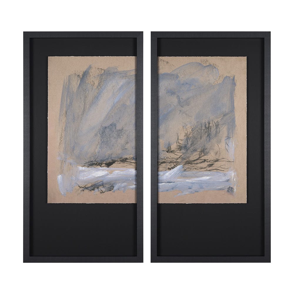 Mercana - Abstract Landscape by Mercana Studio a Framed Art Print - 15468 view 1