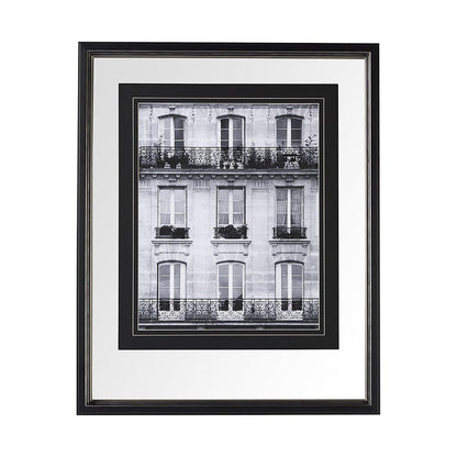 Mercana - Across the Street II by Laura Marshall a Framed Art Print Matted under Glass - 10718 view 1
