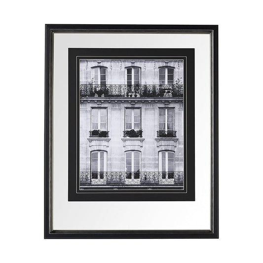 Mercana - Across the Street II by Laura Marshall a Framed Art Print Matted under Glass - 10718 view 1