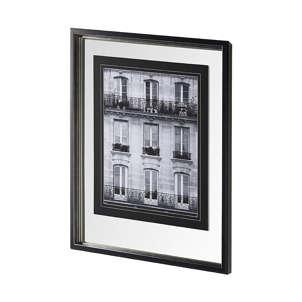 Mercana - Across the Street II by Laura Marshall a Framed Art Print Matted under Glass - 10718 view 2