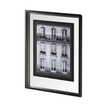 Mercana - Across the Street II by Laura Marshall a Framed Art Print Matted under Glass - 10718 view 2