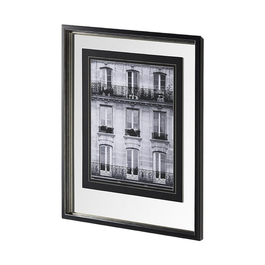 Mercana - Across the Street II by Laura Marshall a Framed Art Print Matted under Glass - 10718 view 2