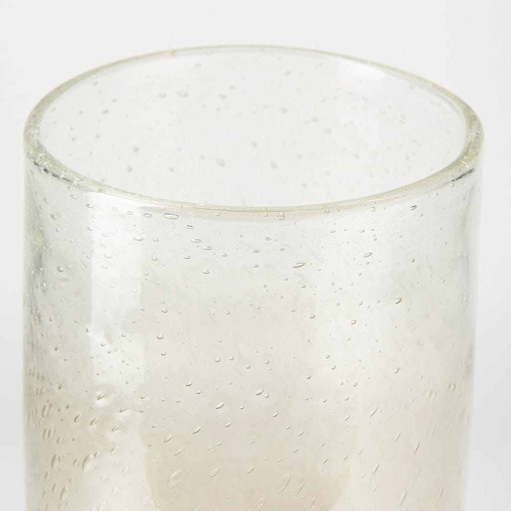 Mercana - Adriatic II Large Brushed Gold Metal Glass Vase - 67947 view 6