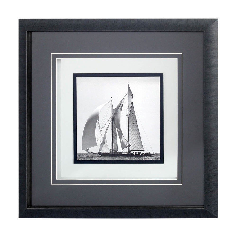 Mercana - Adrift I by Jorge Llovet a Framed Art Print Matted under Glass - 10872 view 1