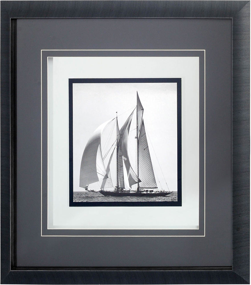 Mercana - Adrift I by Jorge Llovet a Framed Art Print Matted under Glass - 10872 view 2