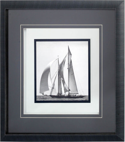 Mercana - Adrift I by Jorge Llovet a Framed Art Print Matted under Glass - 10872 view 2