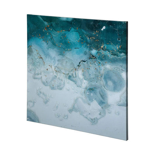 Mercana - Aerial Blue I by Mercana Studio a Hand Embellished Textured Canvas - 101180-L view 1