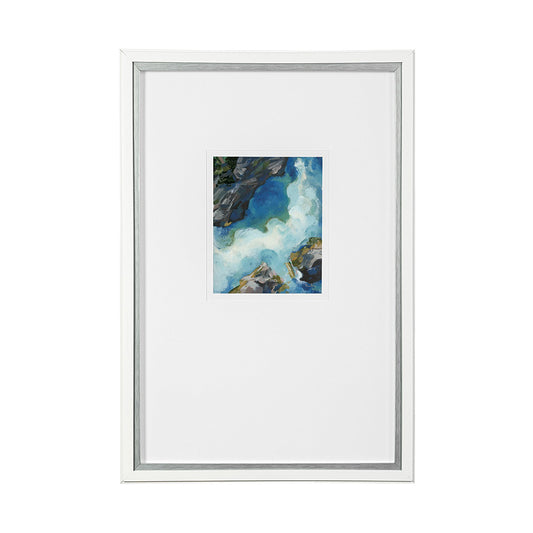 Mercana - Aerial View II by Silvia Krause a Framed Art Print Matted under Glass - 13521 view 1