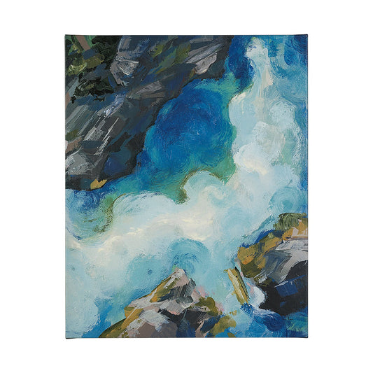 Mercana - Aerial View II by Silvia Krause a Hand Embellished Textured Canvas - 101860-L view 1