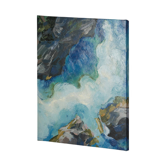 Mercana - Aerial View II by Silvia Krause a Hand Embellished Textured Canvas - 101860-L view 2