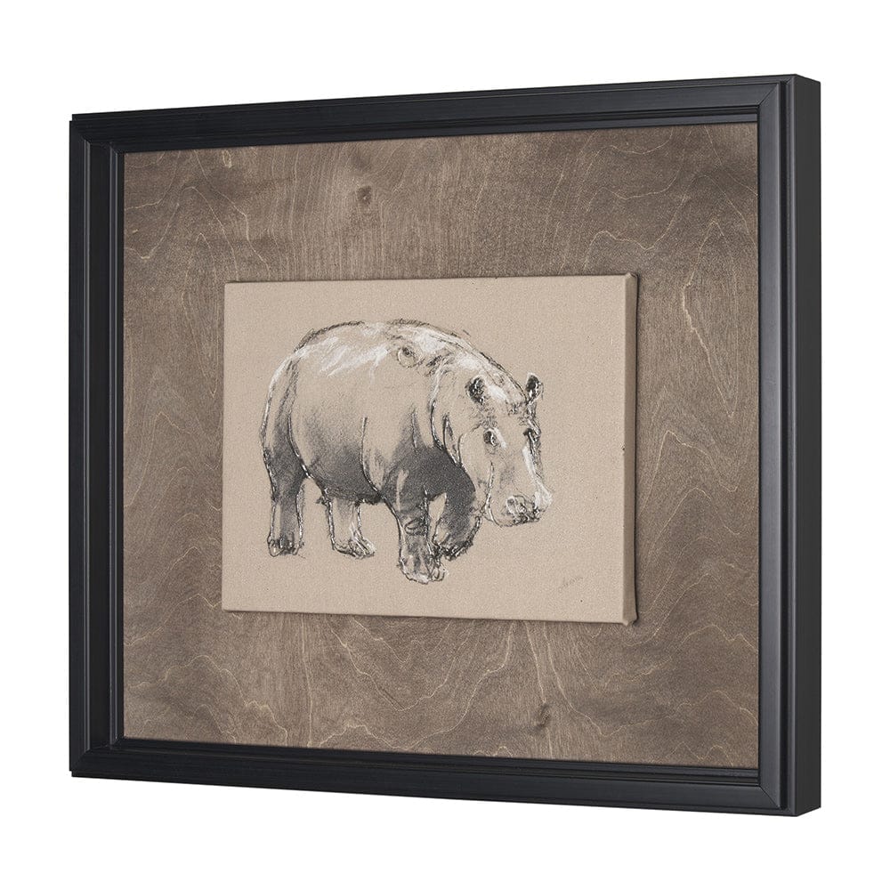 Mercana - African Animal Study I by Mercana Studio a Hand Embellished Framed Art Print - 15576 view 2