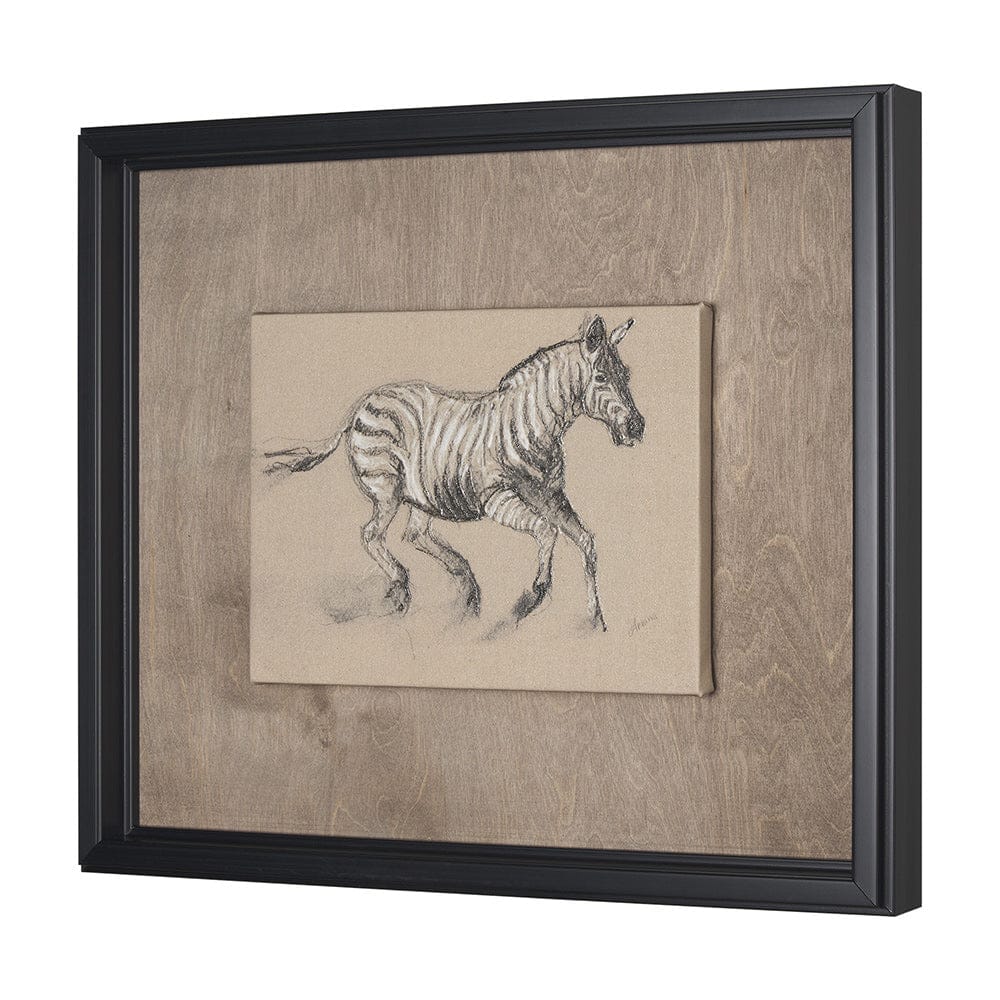 Mercana - African Animal Study III by Mercana Studio a Hand Embellished Framed Art Print - 15578 view 2