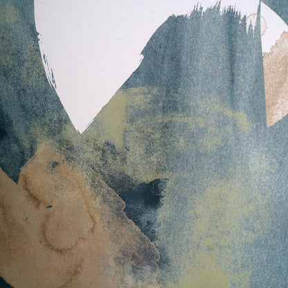 Mercana - Agate Gesture I by June Vess a Hand Embellished Textured Framed Art Print Matted under Glass - 10511 view 3