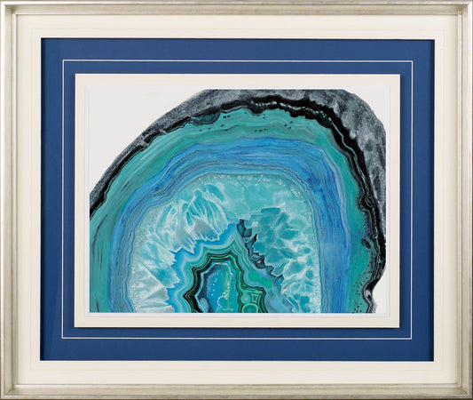 Mercana - Agate Studies II by Naomi McCavitt a Framed Art Print Matted under Glass - 10375 view 2