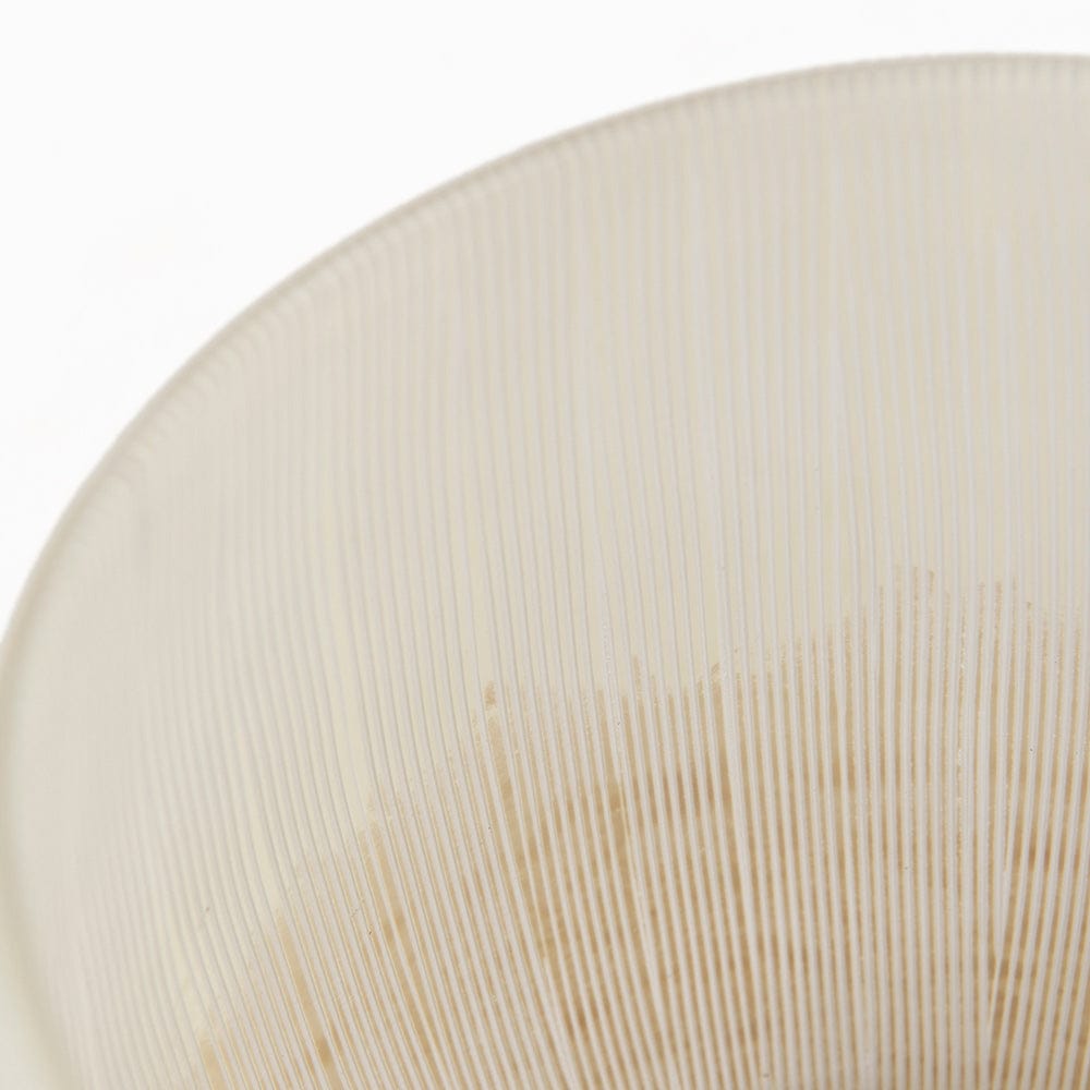 Mercana - Agnetha 8.6L x 8.6W x 9.0H Gold/Cream Ombre Glass Vase - 69549 view 5
