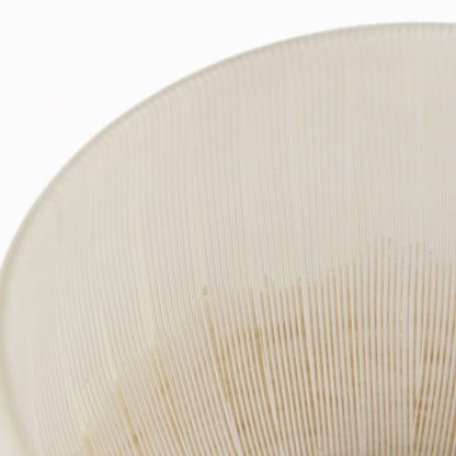 Mercana - Agnetha 8.6L x 8.6W x 9.0H Gold/Cream Ombre Glass Vase - 69549 view 5