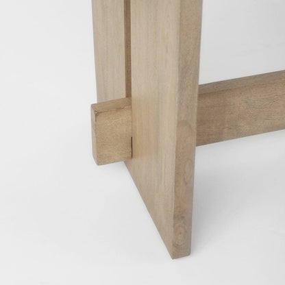 Mercana - Aida 18H Light Brown Wood Dining Bench - 69196 view 8