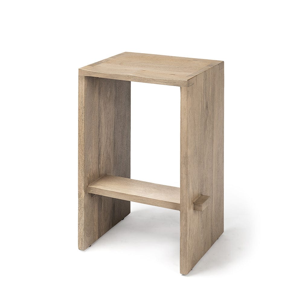 Mercana - Aida 26" Seat Height Light Brown Wood Counter Stool - 69193 view 1