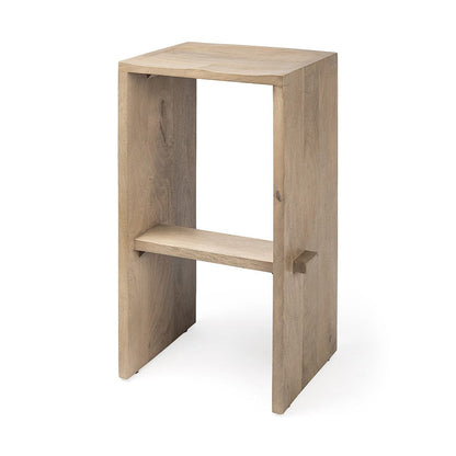 Mercana - Aida 30" Seat Height Light Brown Wood Bar Stool - 69191 view 1