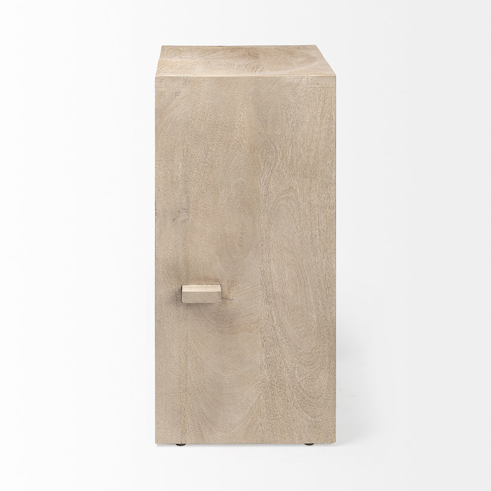 Mercana - Aida 30" Seat Height Light Gray Wood Bar Stool - 69190 view 3