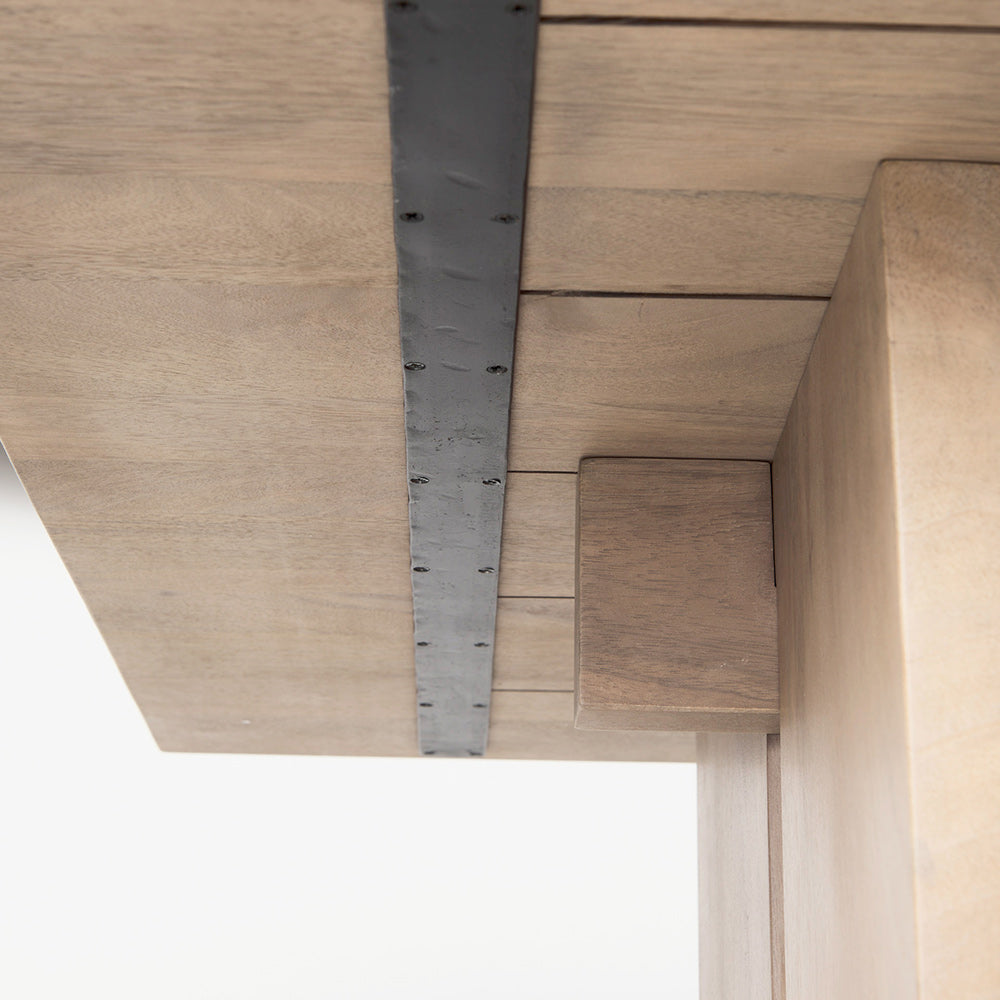 Mercana - Aida 84L Light Brown Wood Dining Table - 69200 view 7