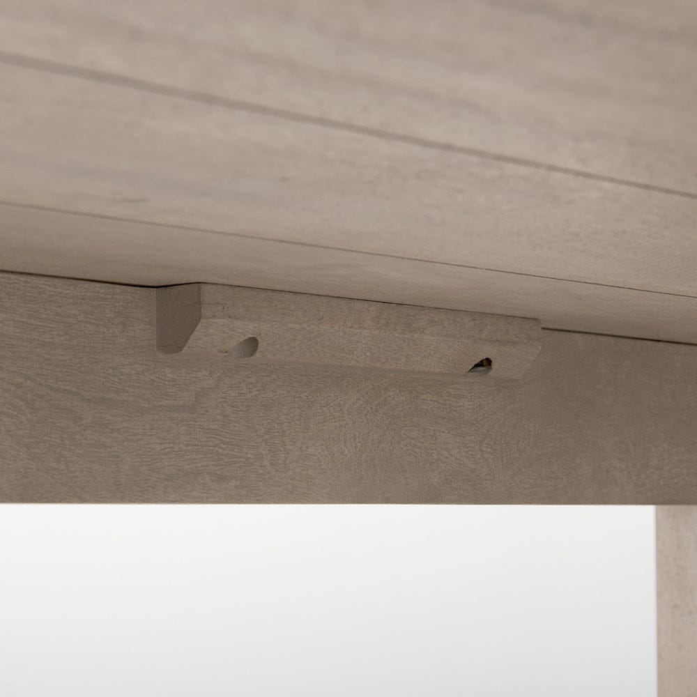 Mercana - Aida 84L Light Gray Wood Dining Table - 69199 view 3