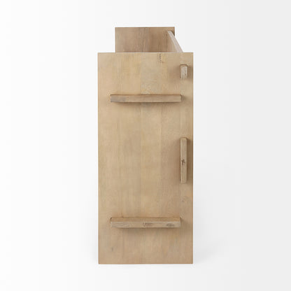 Mercana - Aida Light Brown Wood Console Table - 69198_CLOSEOUT view 3