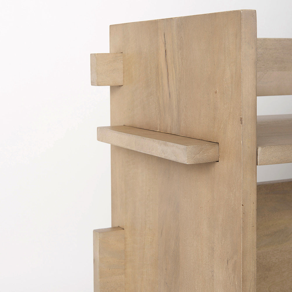 Mercana - Aida Light Brown Wood Console Table - 69198_CLOSEOUT view 5