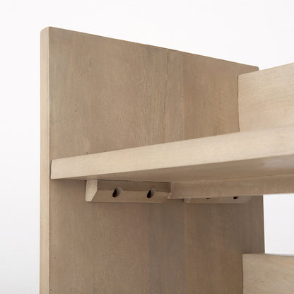 Mercana - Aida Light Brown Wood Console Table - 69198_CLOSEOUT view 7