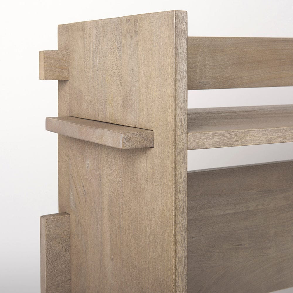 Mercana - Aida Light Gray Wood Console Table - 69197_CLOSEOUT view 5