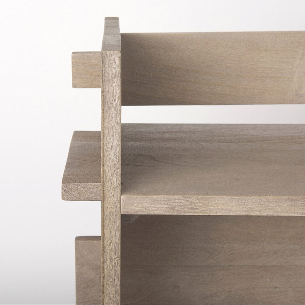 Mercana - Aida Light Gray Wood Console Table - 69197_CLOSEOUT view 6