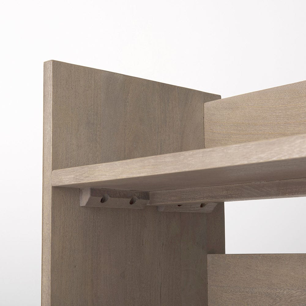Mercana - Aida Light Gray Wood Console Table - 69197_CLOSEOUT view 7