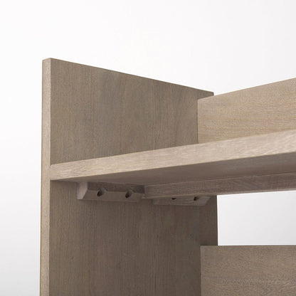 Mercana - Aida Light Gray Wood Console Table - 69197_CLOSEOUT view 7
