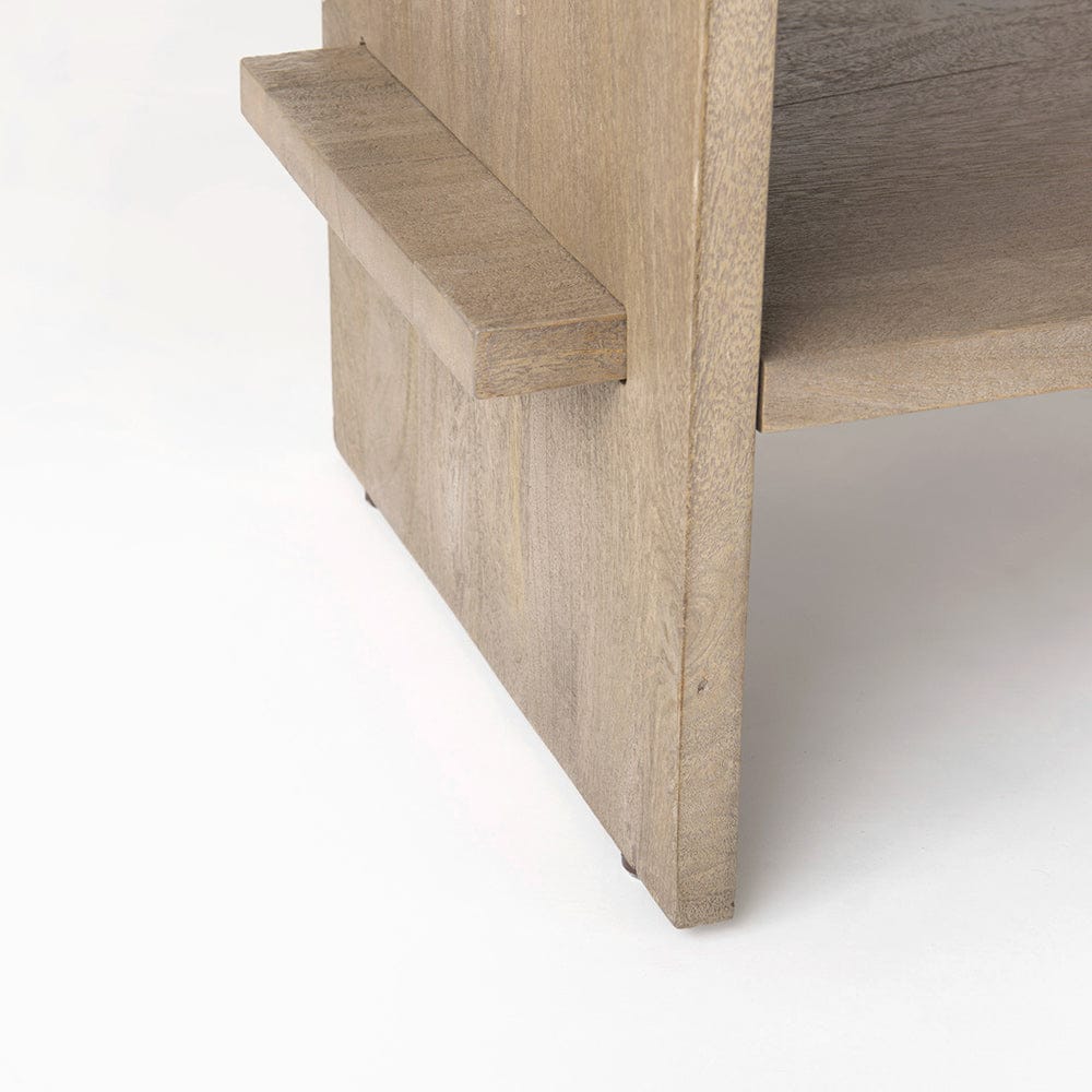 Mercana - Aida Light Gray Wood Console Table - 69197_CLOSEOUT view 8