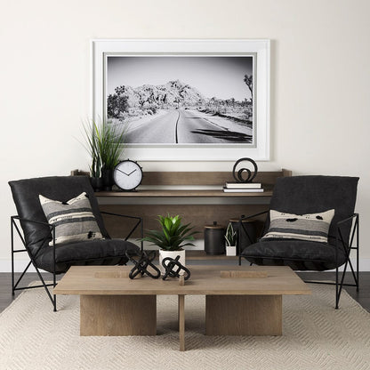 Mercana - Aida Light Gray Wood Console Table - 69197_CLOSEOUT view 10
