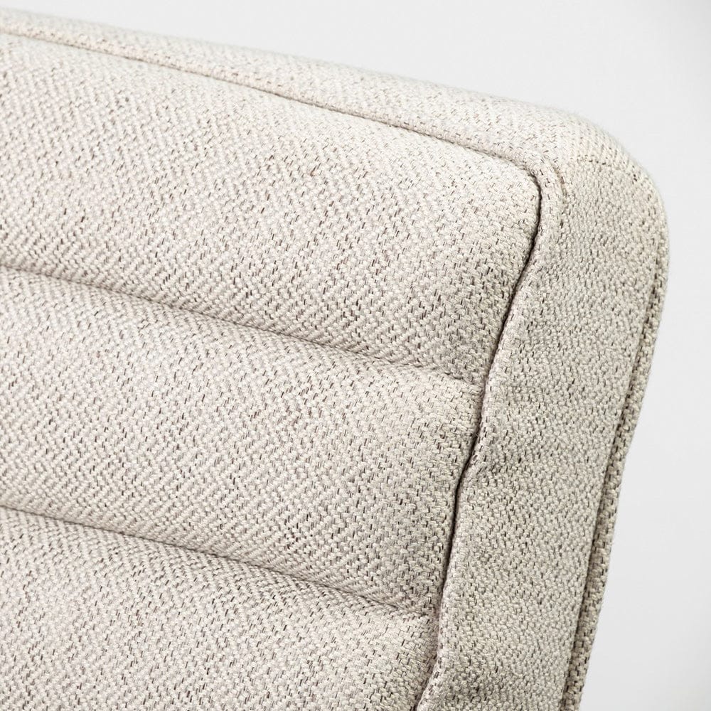 Mercana - Ajax II Cream Fabric W/ Brown Wooden Frame Accent Chair - 68705 view 6
