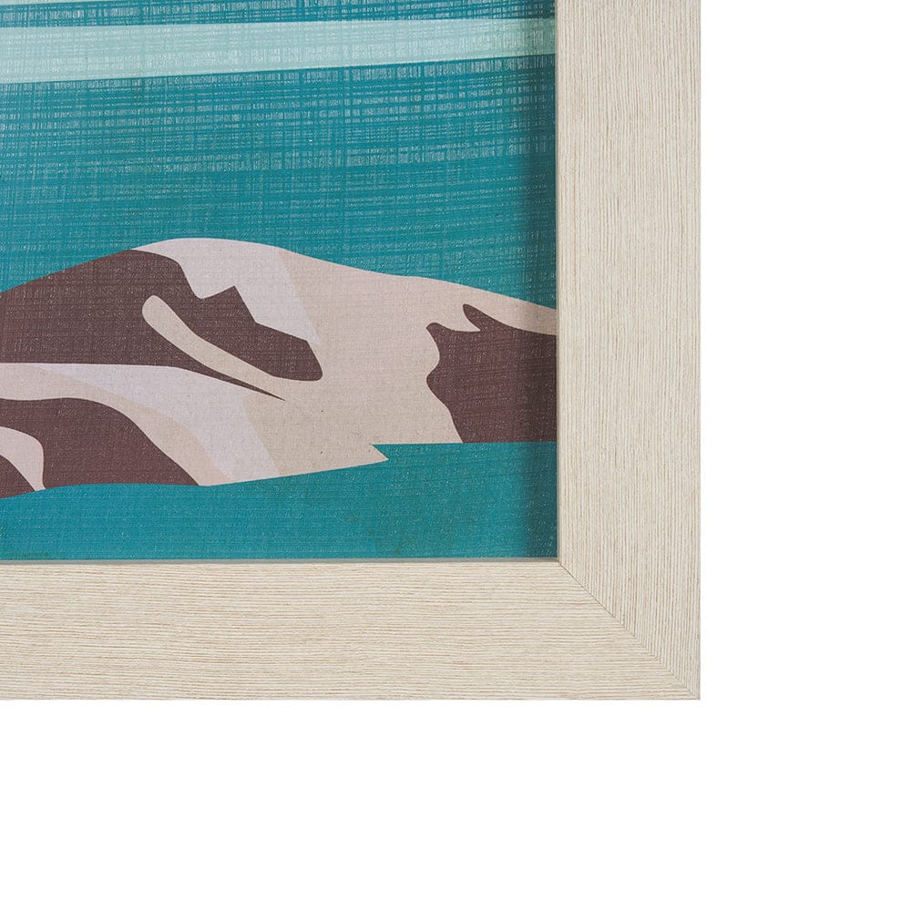 Mercana - Alaska Go USA L by Mercana Studio a Hand Embellished Decograph Framed Art Print - 15647 view 3