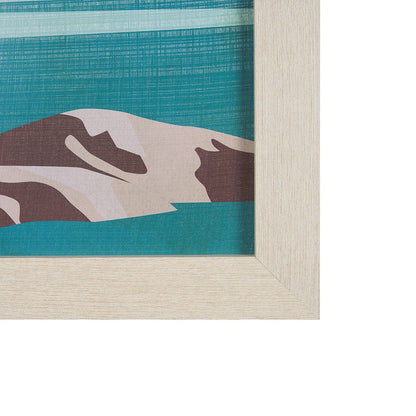 Mercana - Alaska Go USA L by Mercana Studio a Hand Embellished Decograph Framed Art Print - 15647 view 3