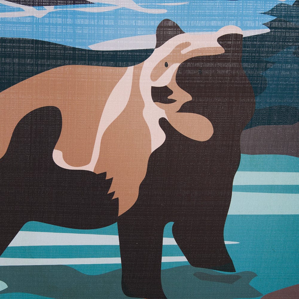 Mercana - Alaska Go USA L by Mercana Studio a Hand Embellished Decograph Framed Art Print - 15647 view 6