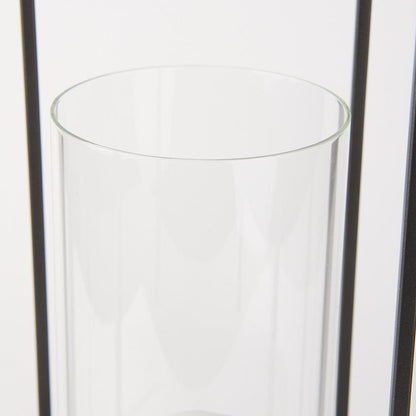 Mercana - Albus I Large Black Metal Rectangular Table Candle Holder - 68438 view 9