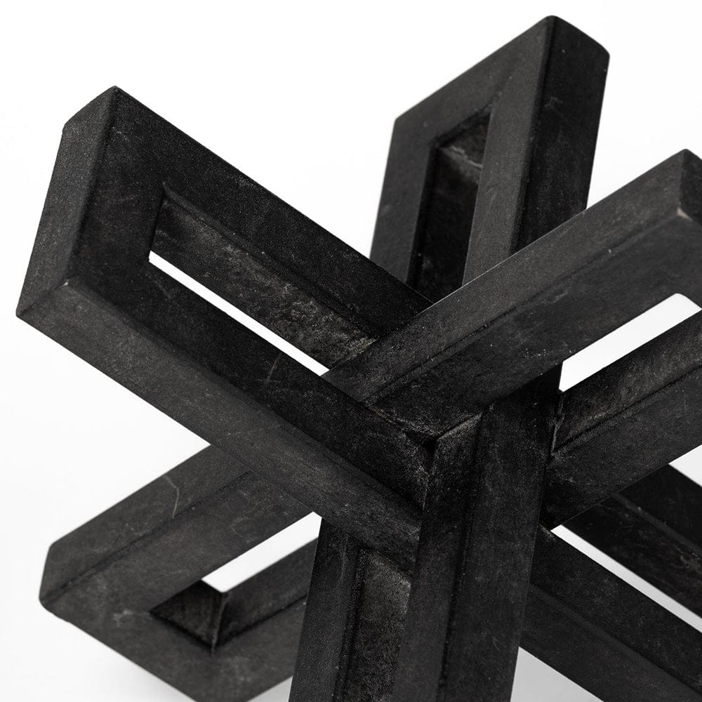 Mercana - Aleph Black Metal Small Medium & Large Jacks (Set of 3) - 68962 view 5
