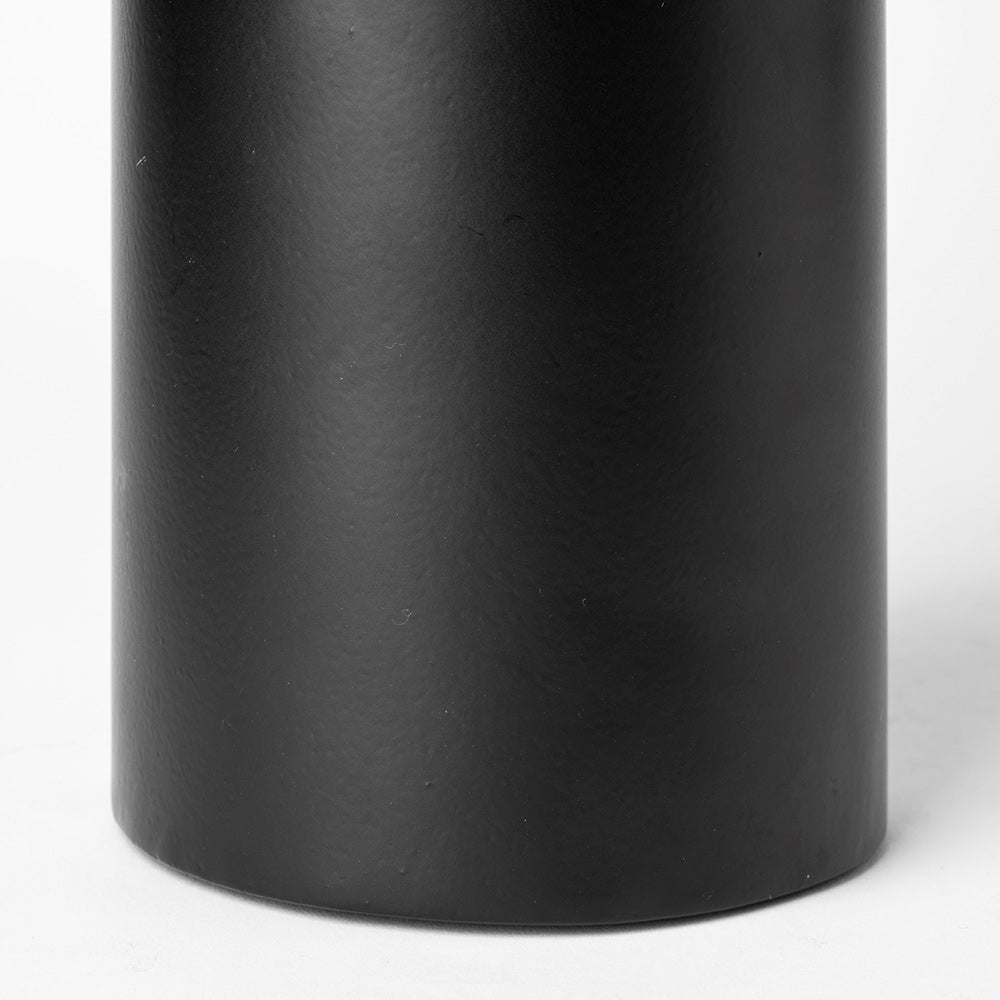 Mercana - Alex Large Black Metal Cylindrical Table Candle Holder - 68947 view 7