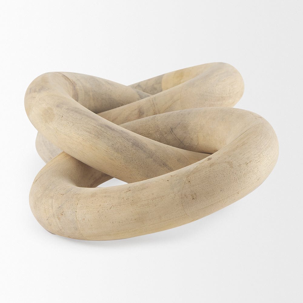 Mercana - Alize Solid Wood Circular Chain Link Decorative Object - 70125 view 3