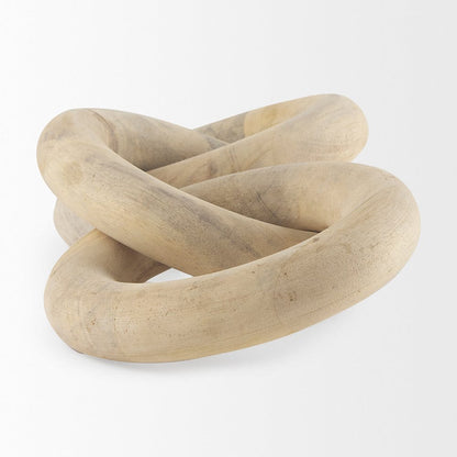 Mercana - Alize Solid Wood Circular Chain Link Decorative Object - 70125 view 3