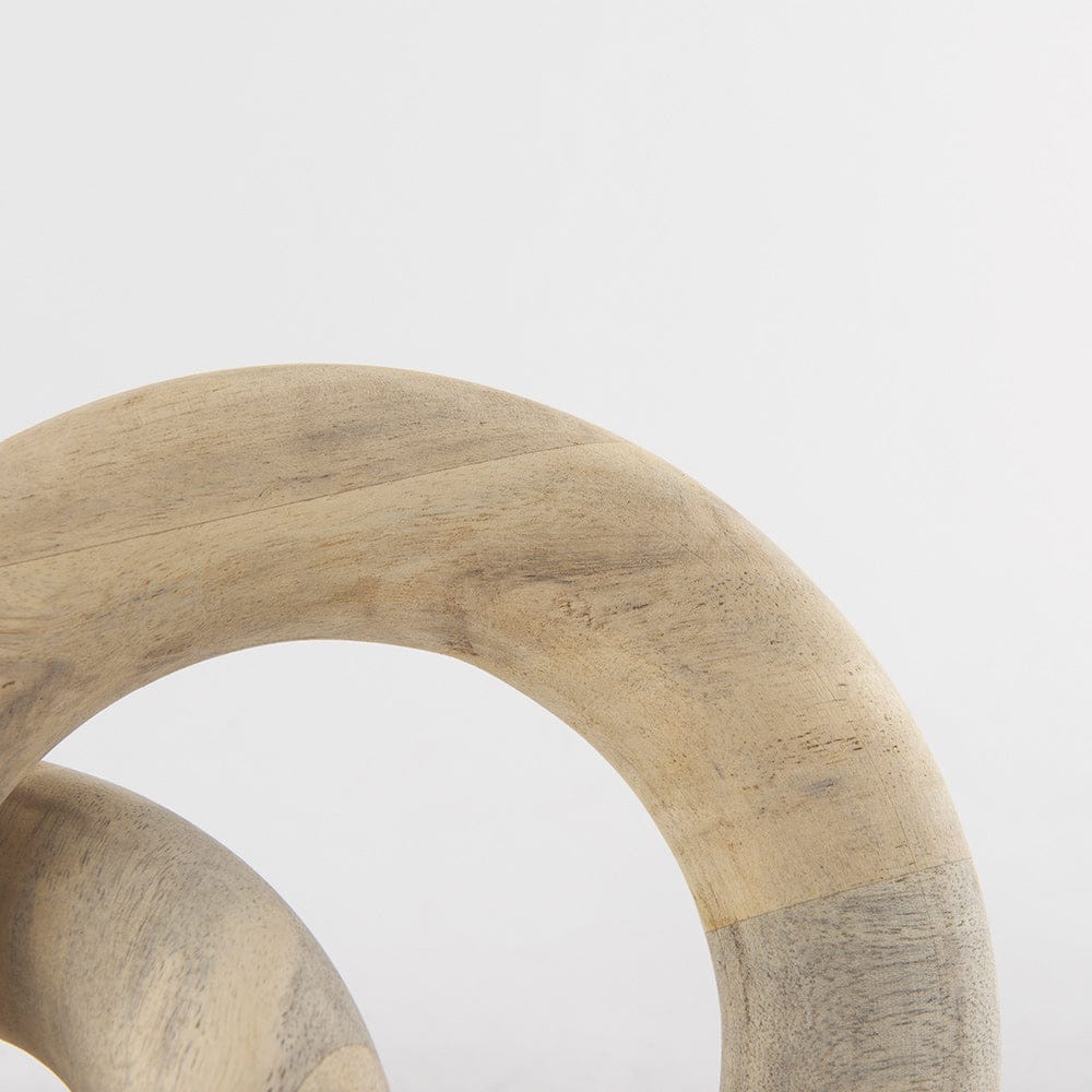 Mercana - Alize Solid Wood Circular Chain Link Decorative Object - 70125 view 6